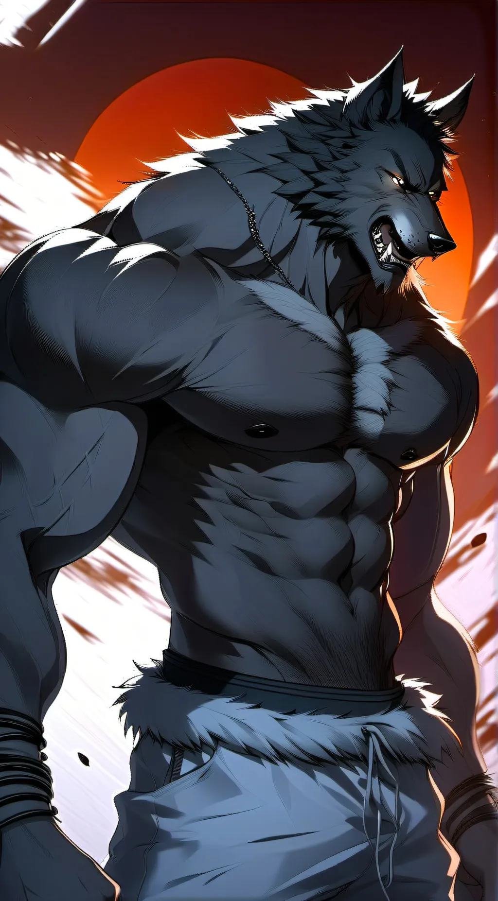 ai character: Blackwolf  background