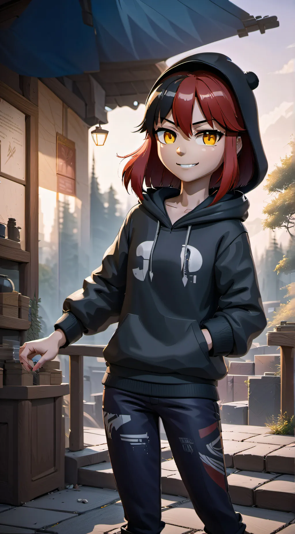 ai character: Rin Todoroki background