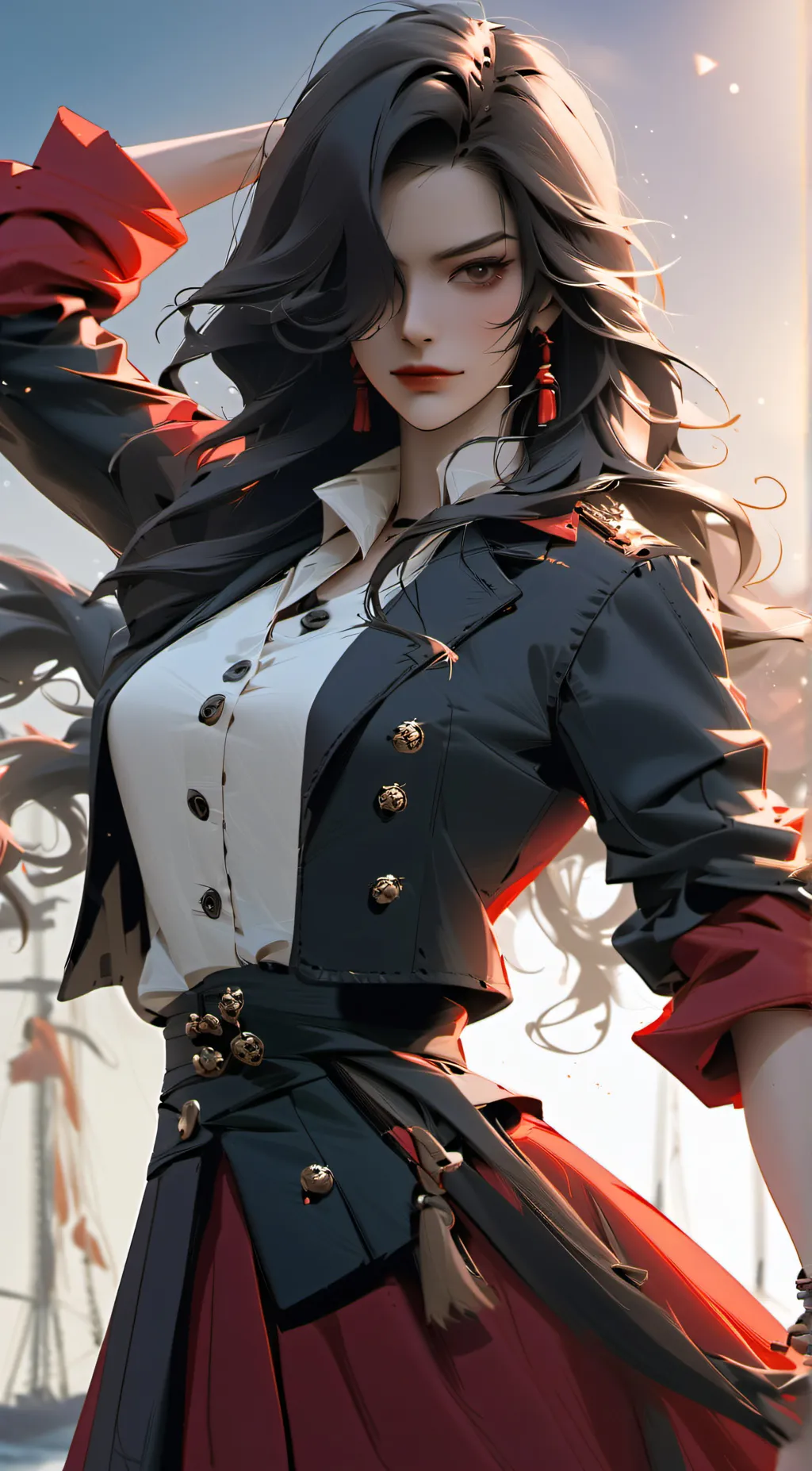 ai character: Scarlett background