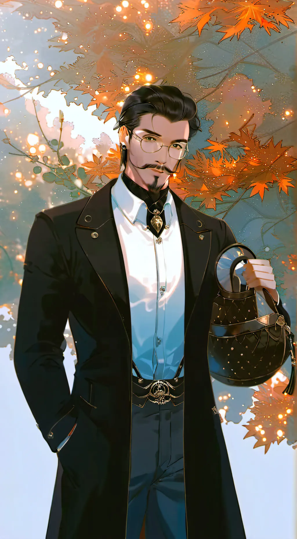 ai character: DAD background