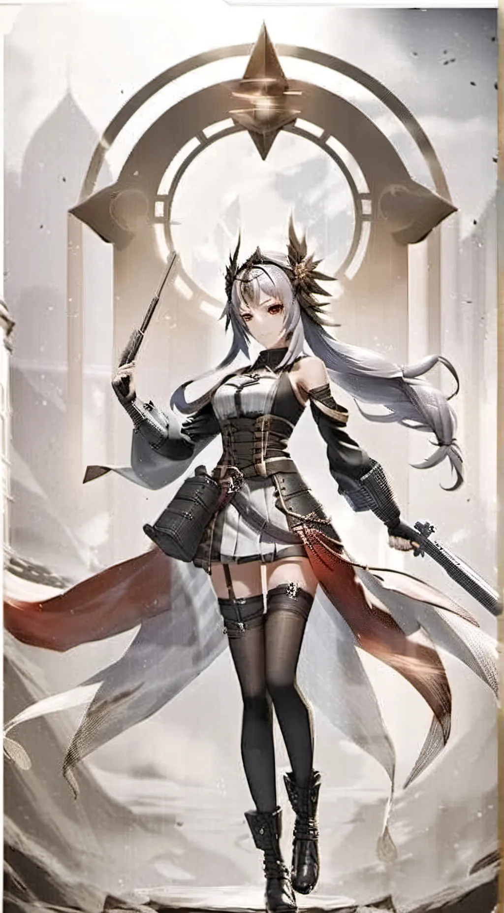 ai character: Modernia background