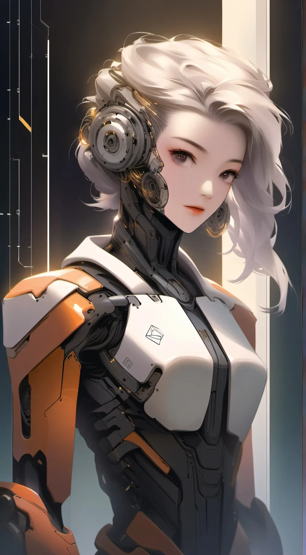 ai character: Aria background