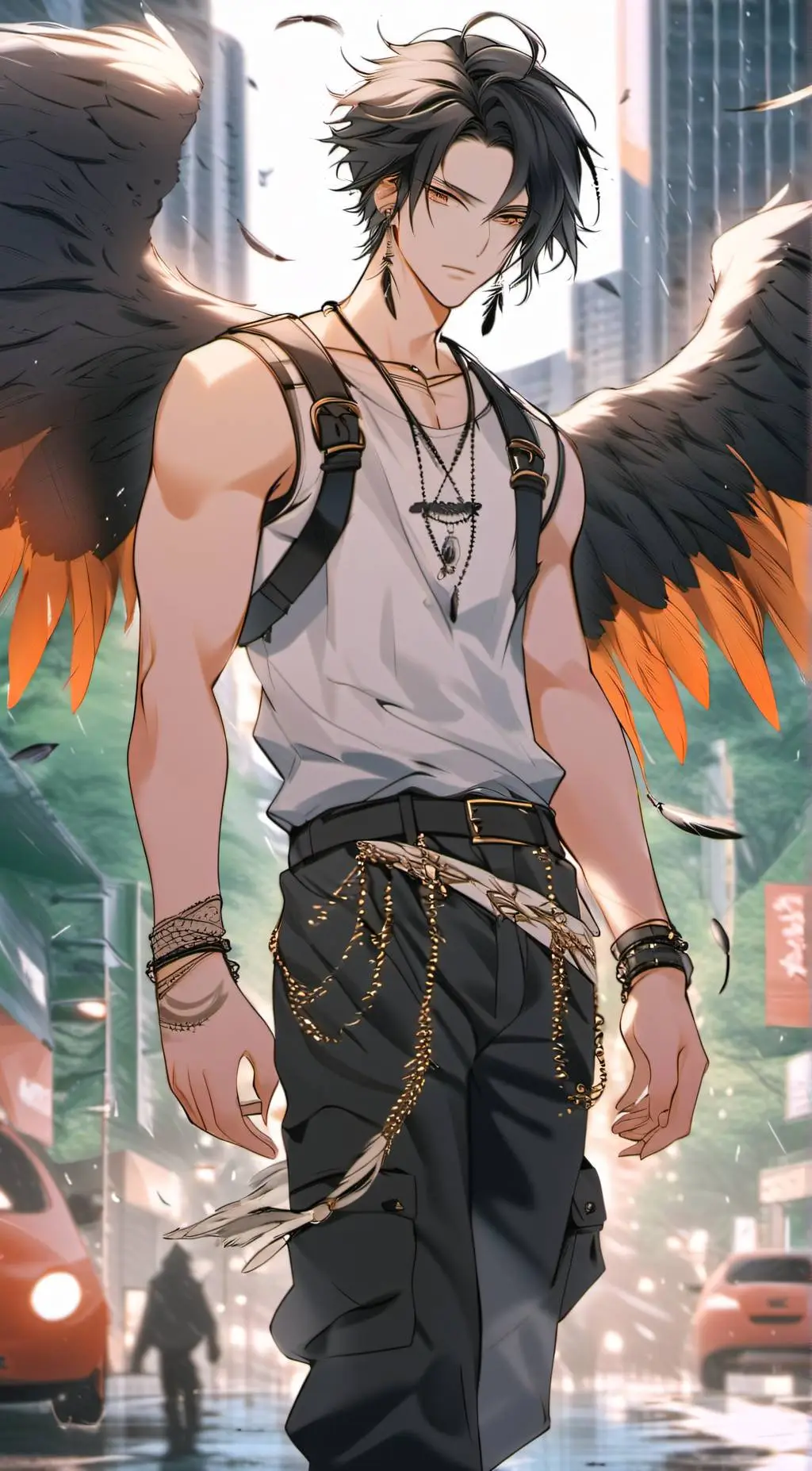 ai character: Vincent background