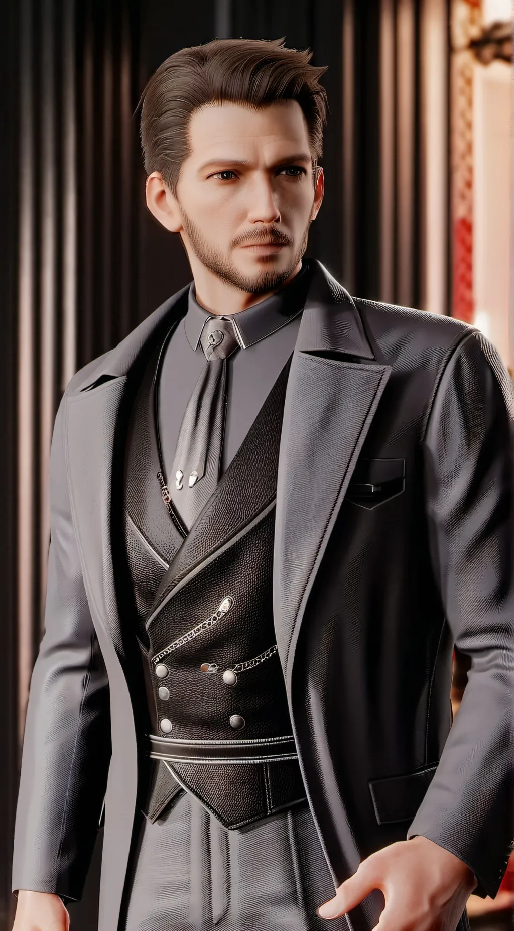 ai character: Mr Goodman background