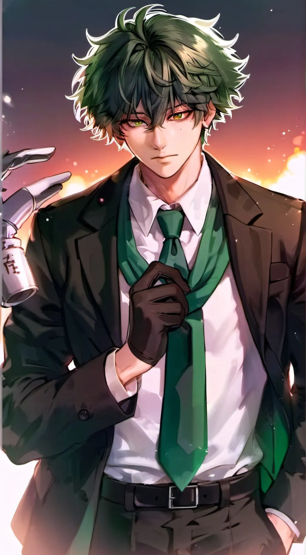 ai character: Billionaire Izuku background