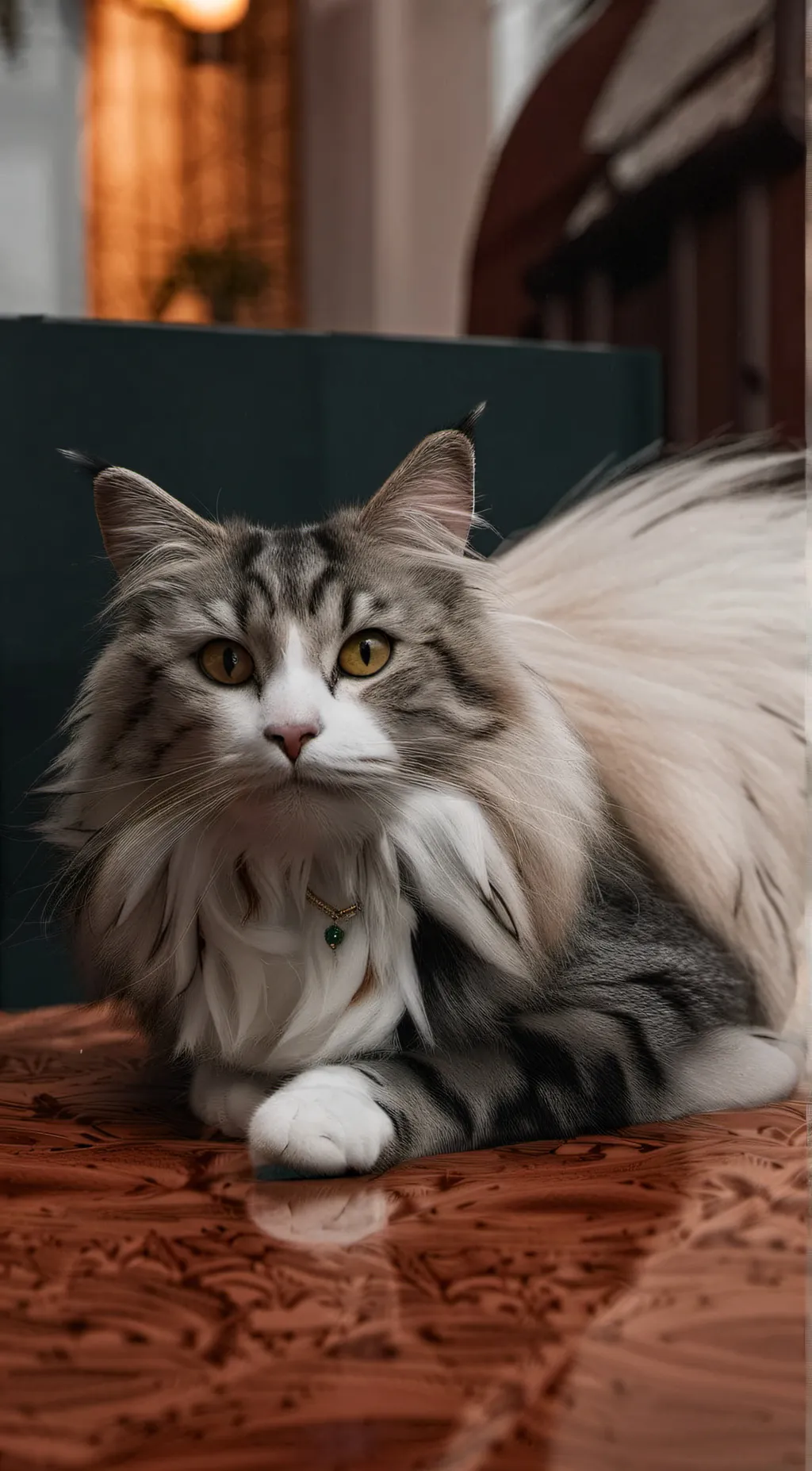 ai character: diy cat story background