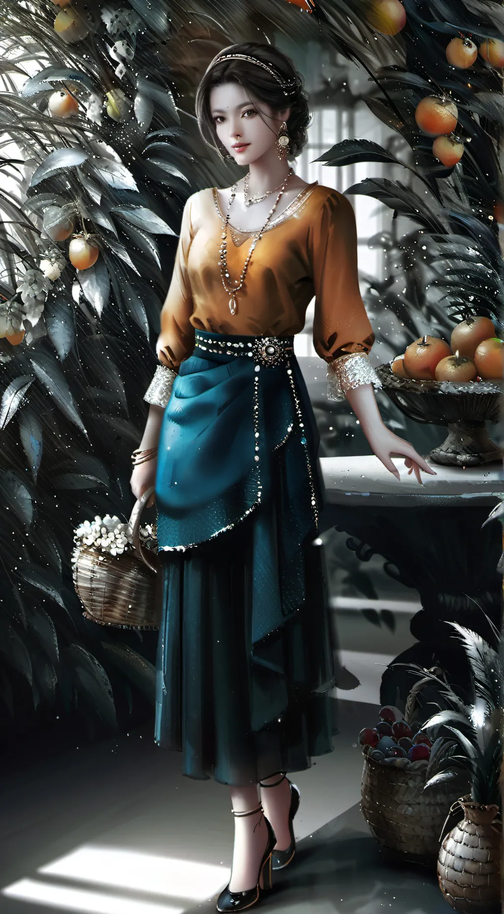 ai character: Iris background