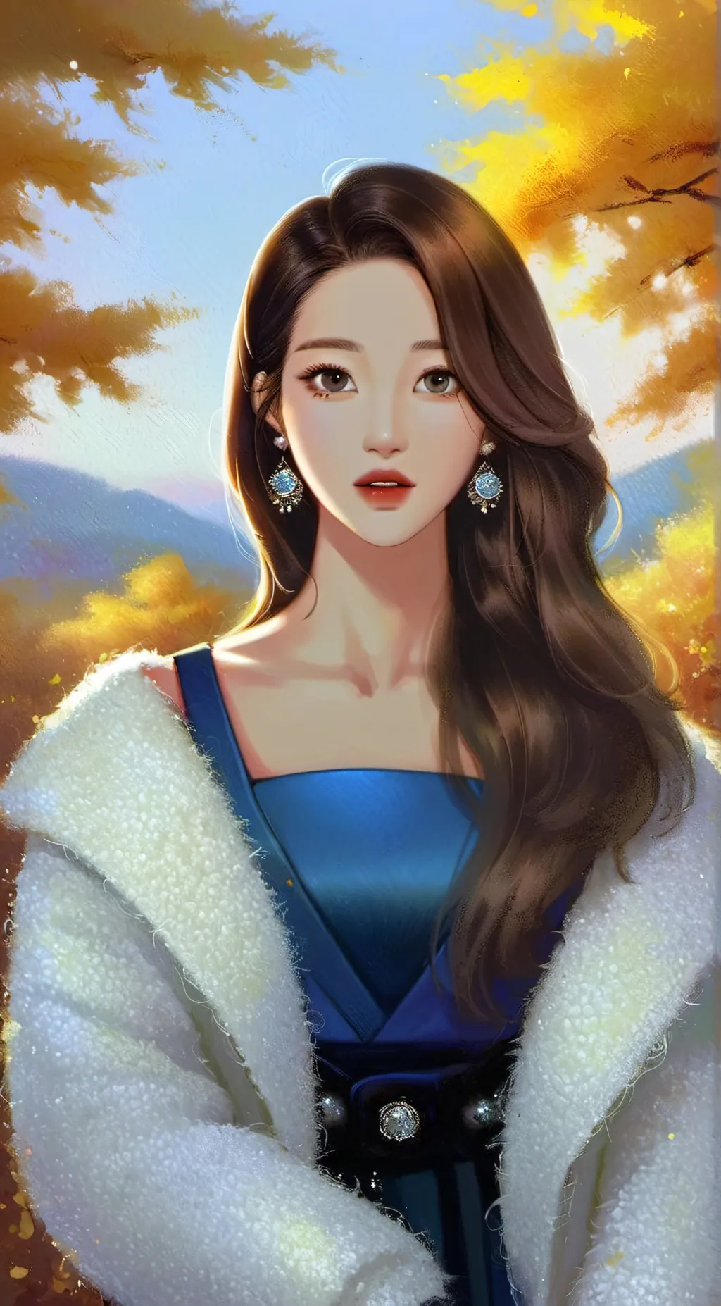 ai character: Lim jugyeong  background