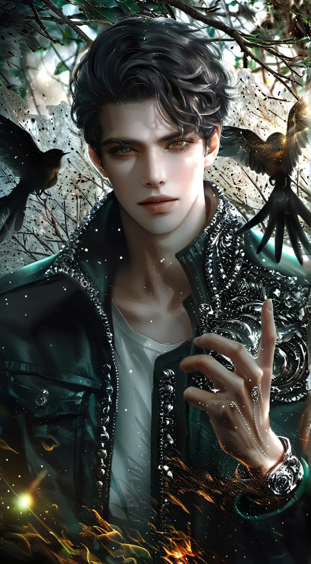 ai character: Cade background