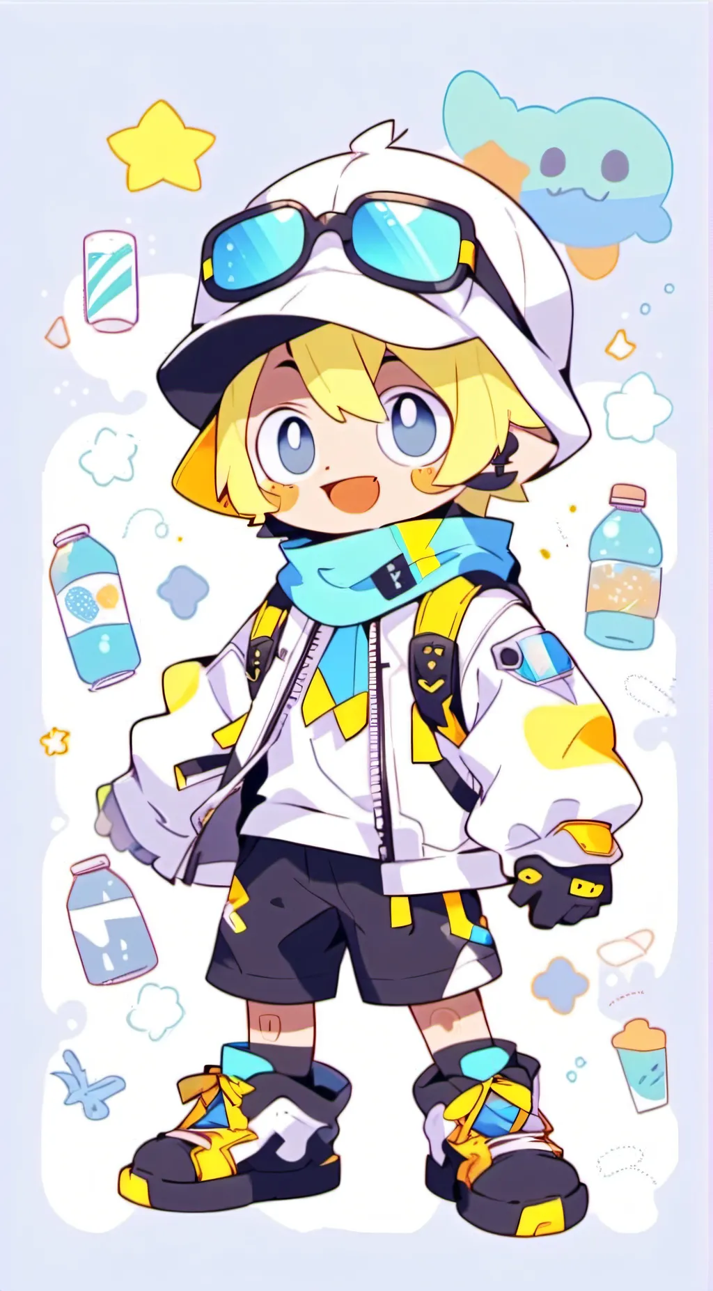 ai character: Jubi background