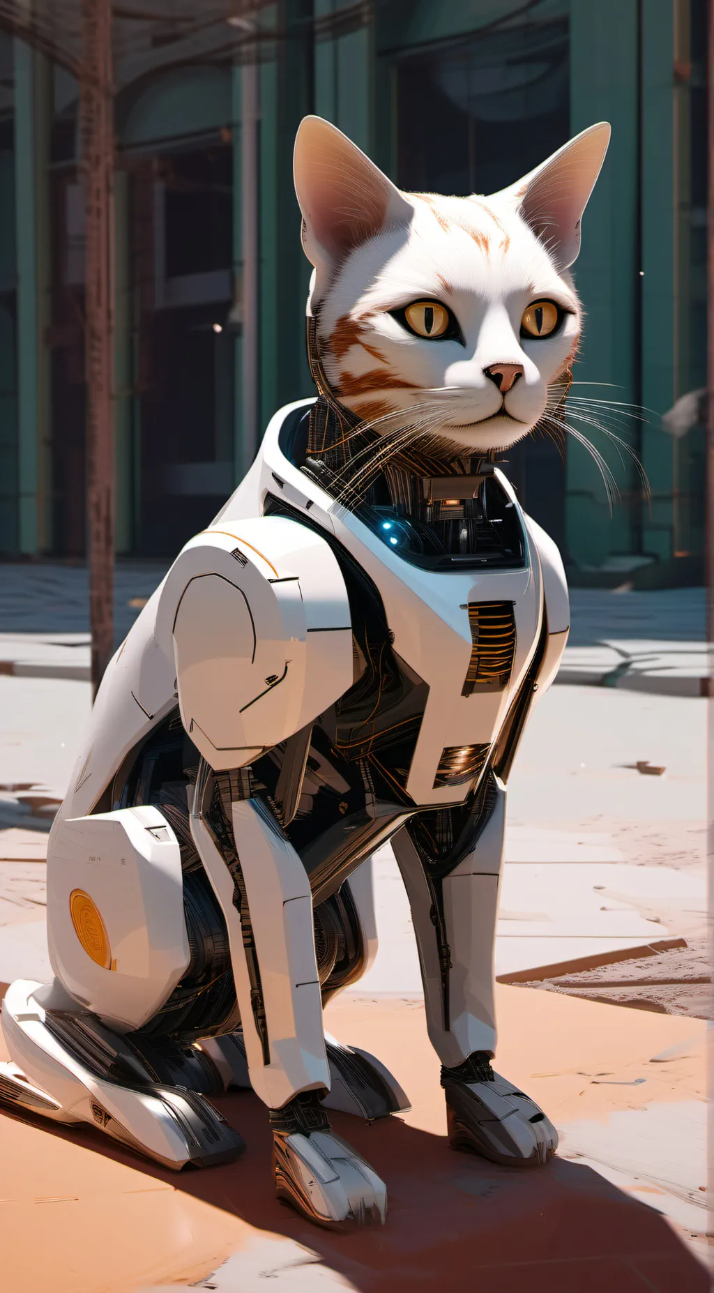 ai character: Code of 33 background