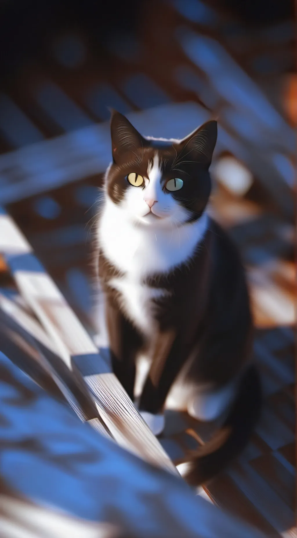 ai character: cat background