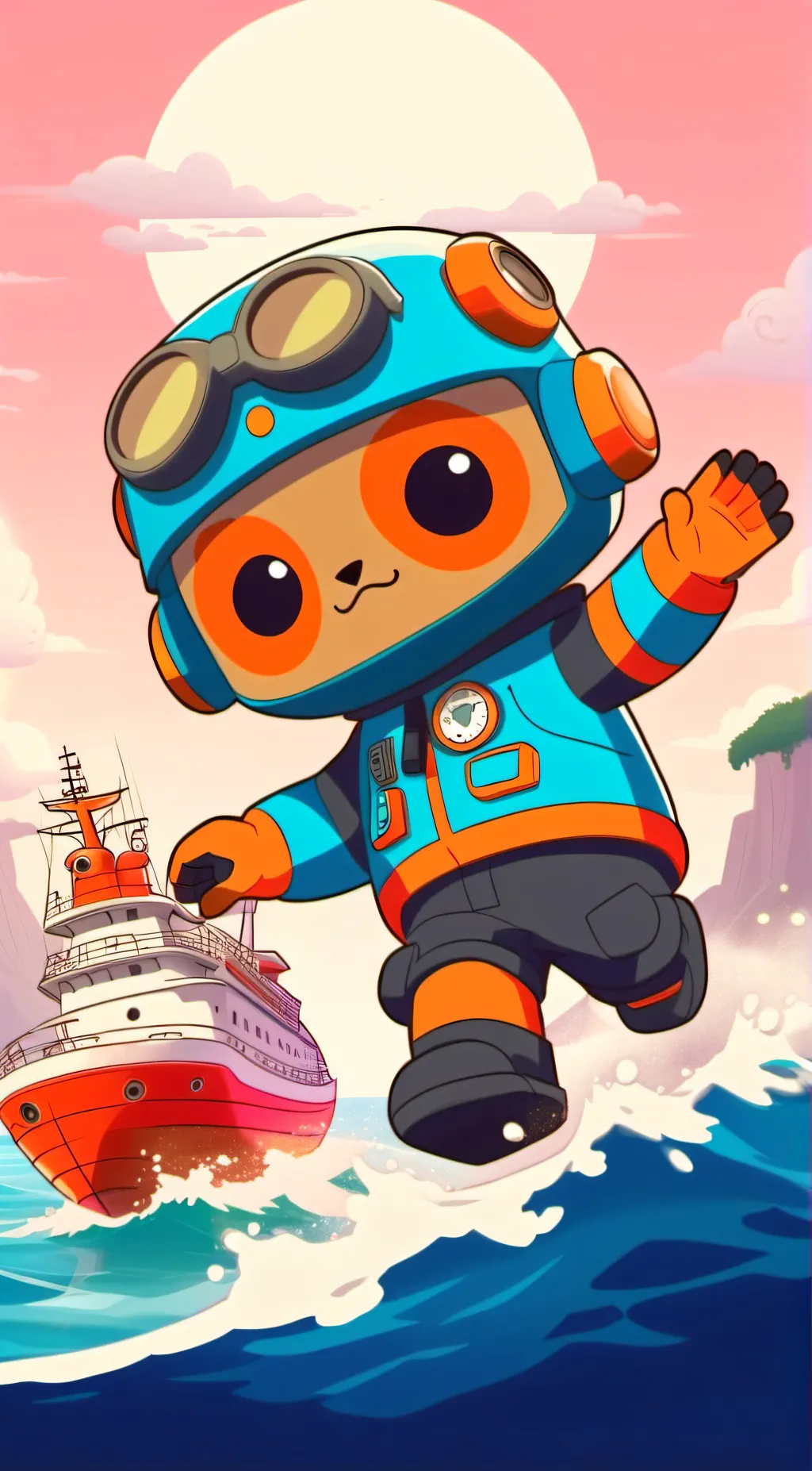ai character: who b it background