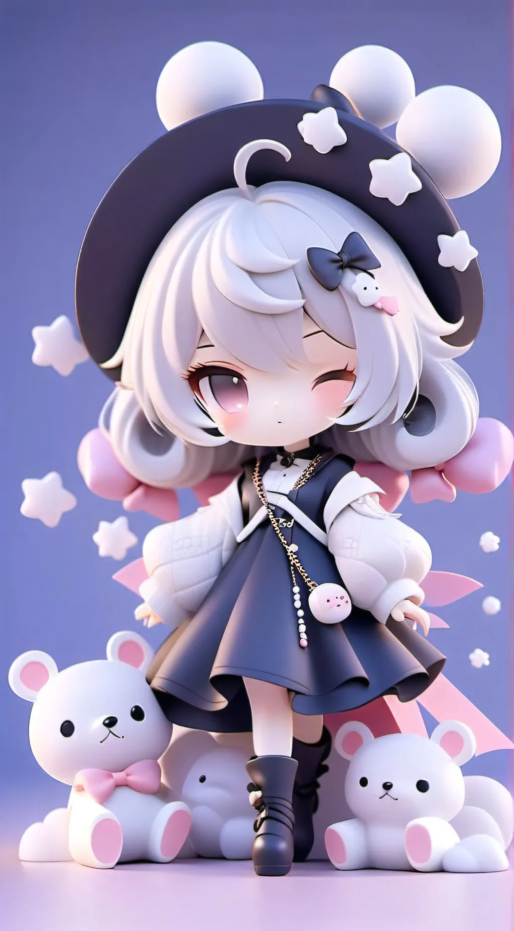 ai character: kurumi background
