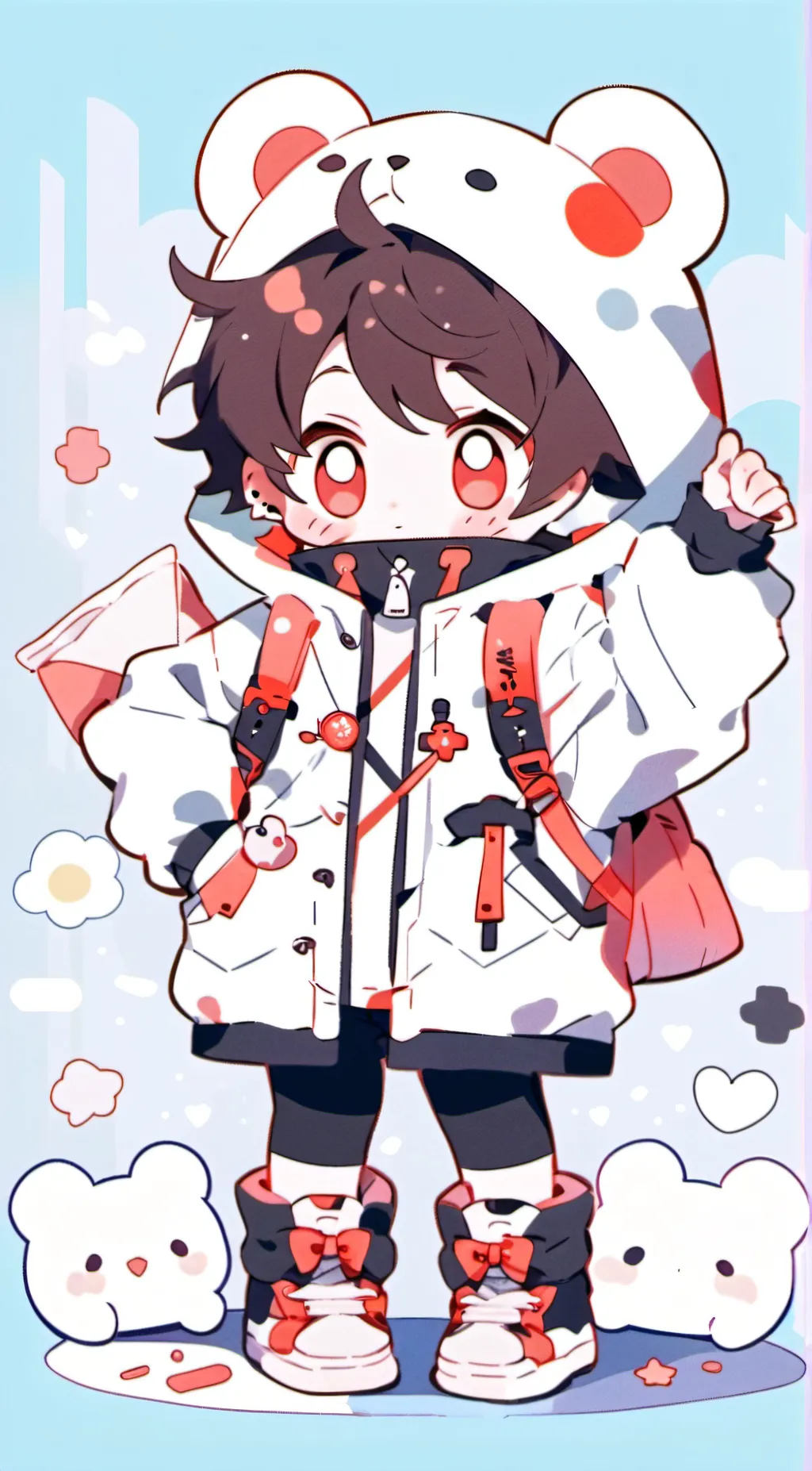 ai character: Stevey  background