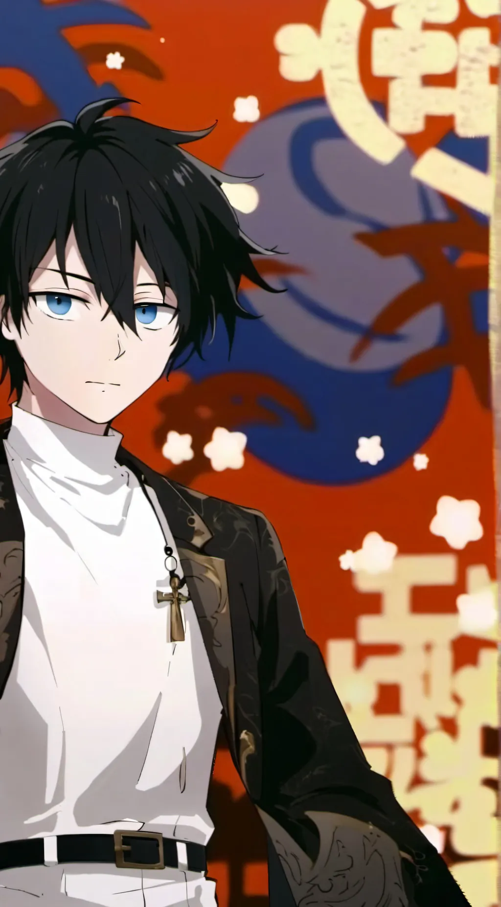 ai character: giyu tomioka  background