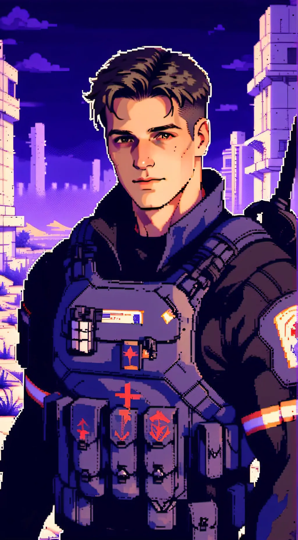 ai character: Piers Nivans background
