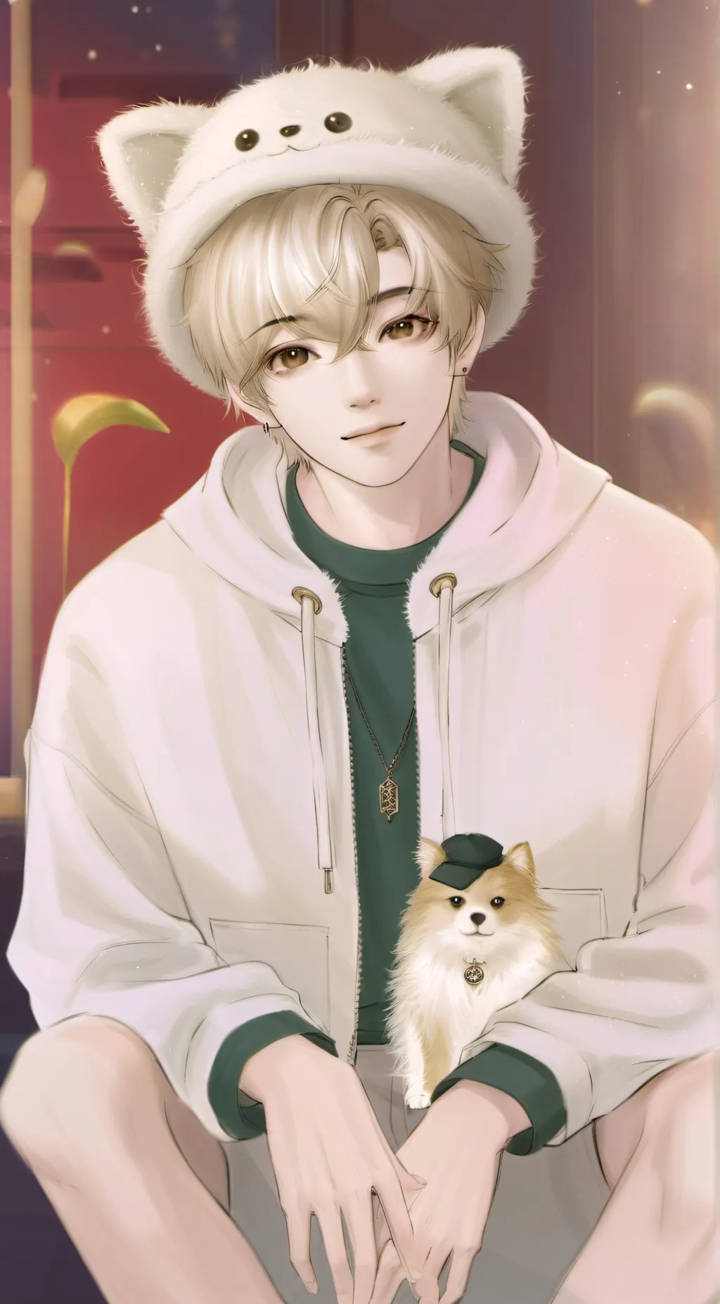 ai character: Yunsu haran  background