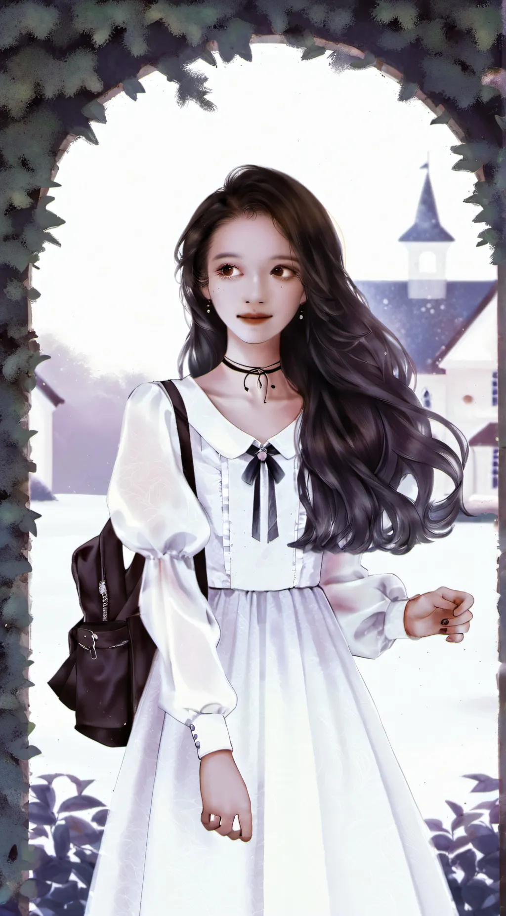 ai character: Mercedes background
