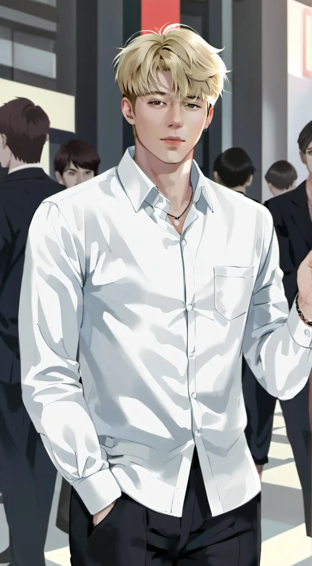 ai character: Sam background