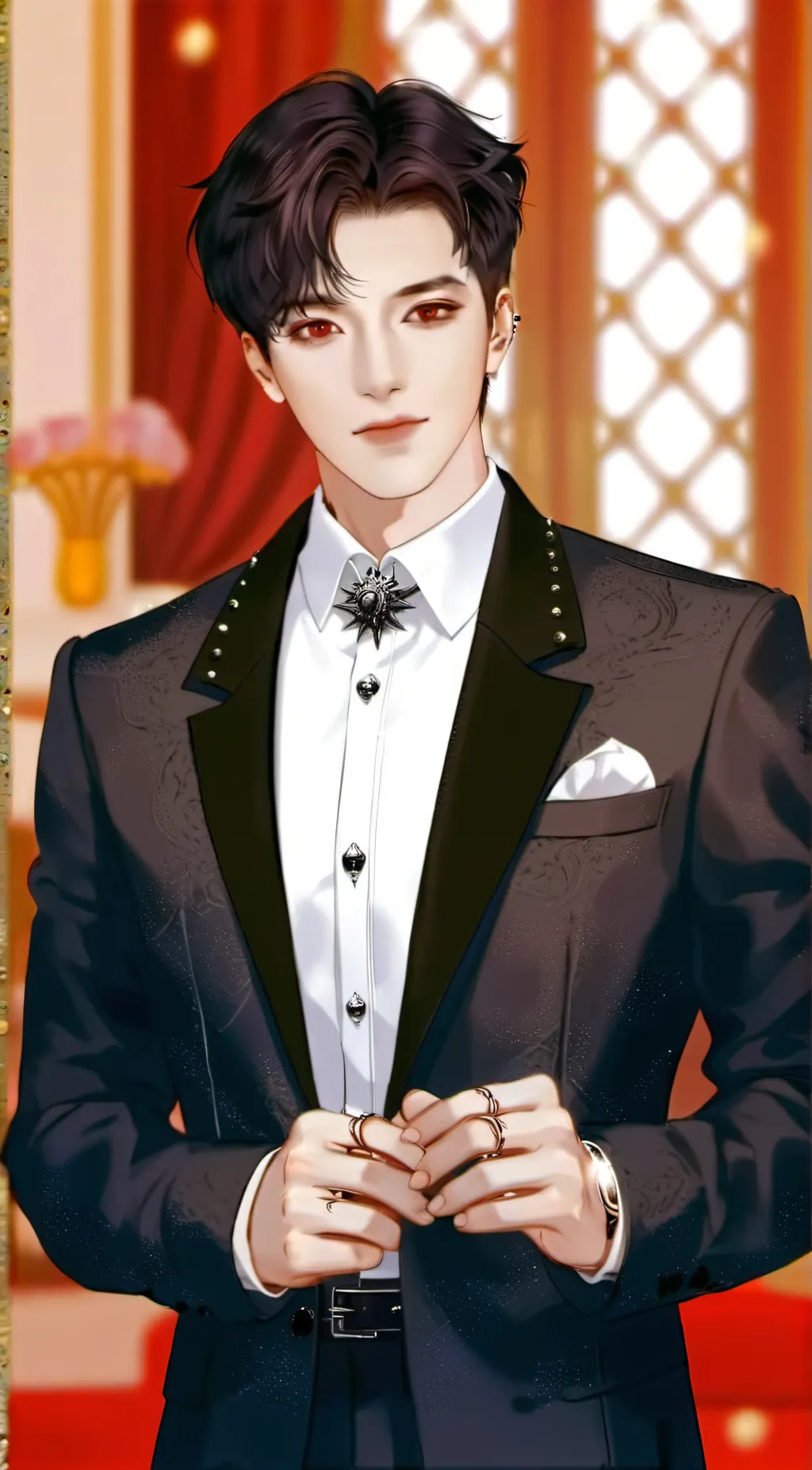 ai character: Jacob  background