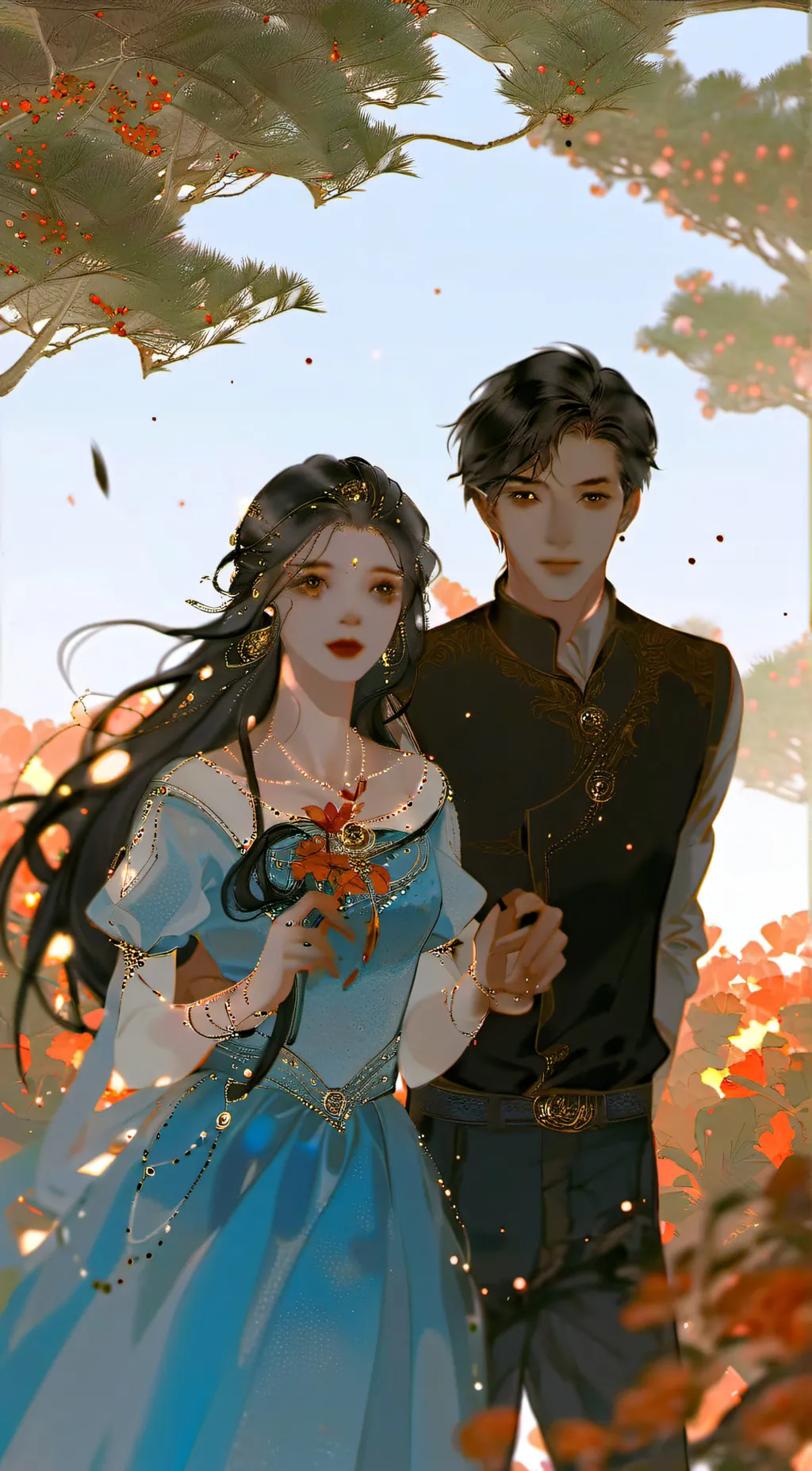 ai character: Lili, Alex, Ethan  background