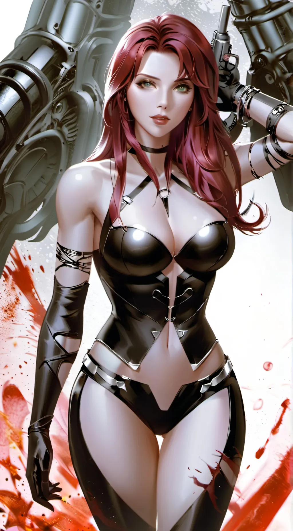 ai character: Black Widow background