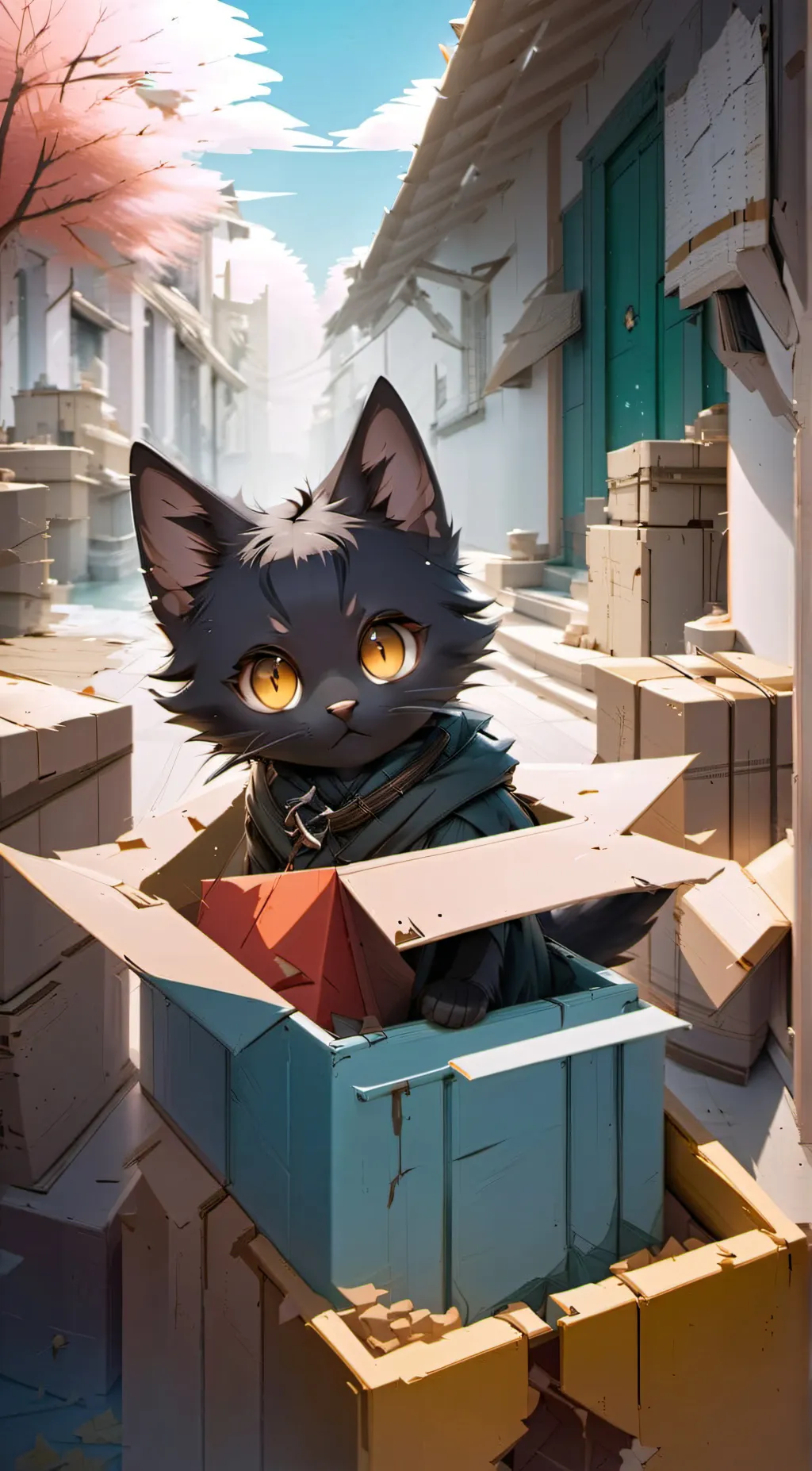 ai character: Midnight background