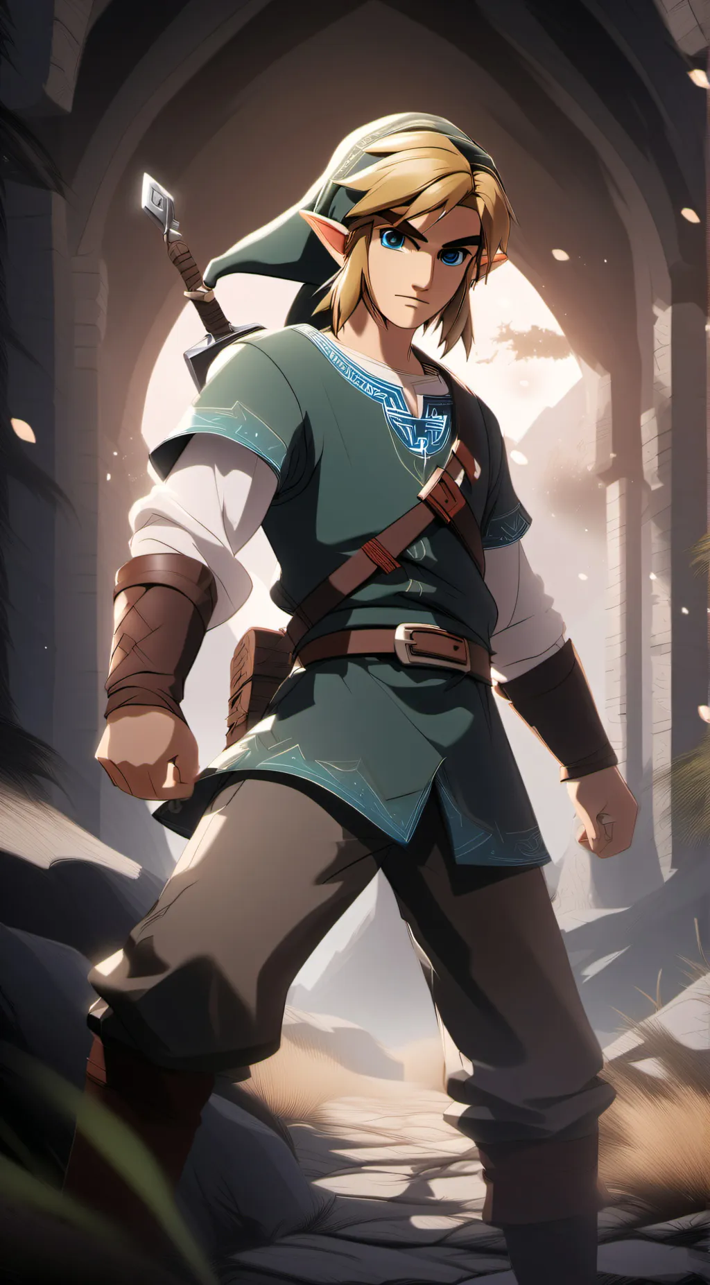 ai character: all the links  background