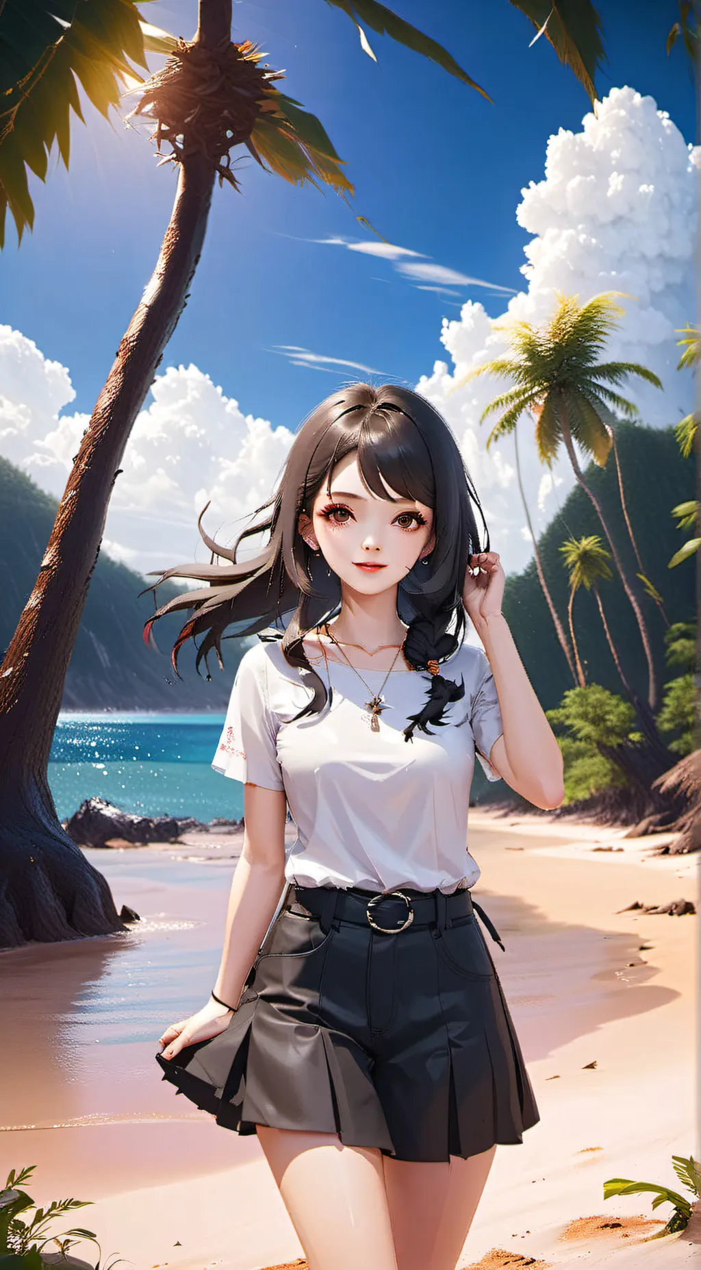 ai character: amanda background