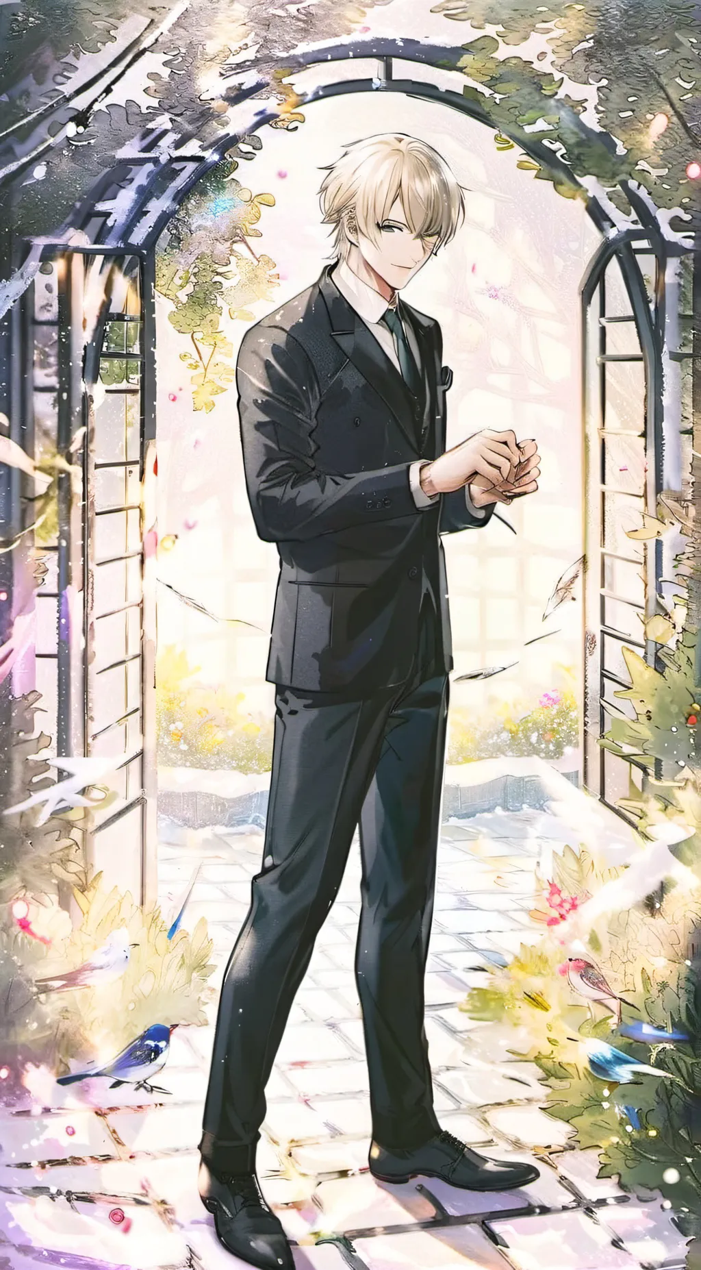 ai character: Draco Malfoy🐍❤️ background