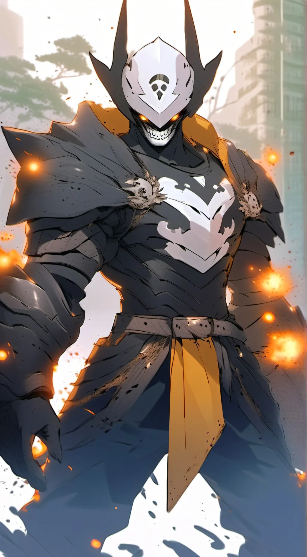 ai character: darkness  background