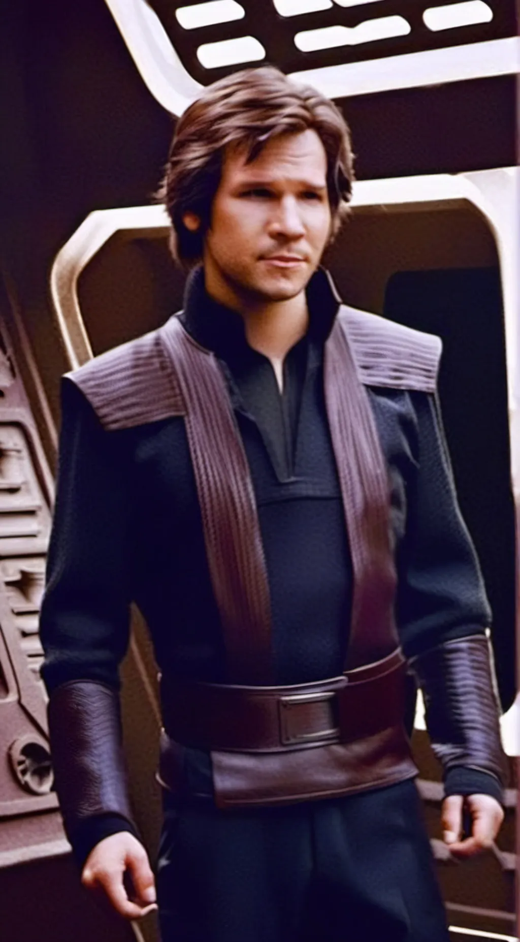 ai character: Han Solo  background