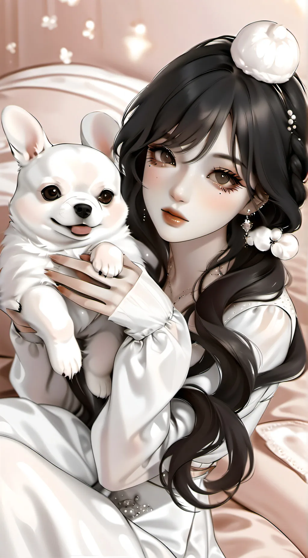 ai character: Ashley background