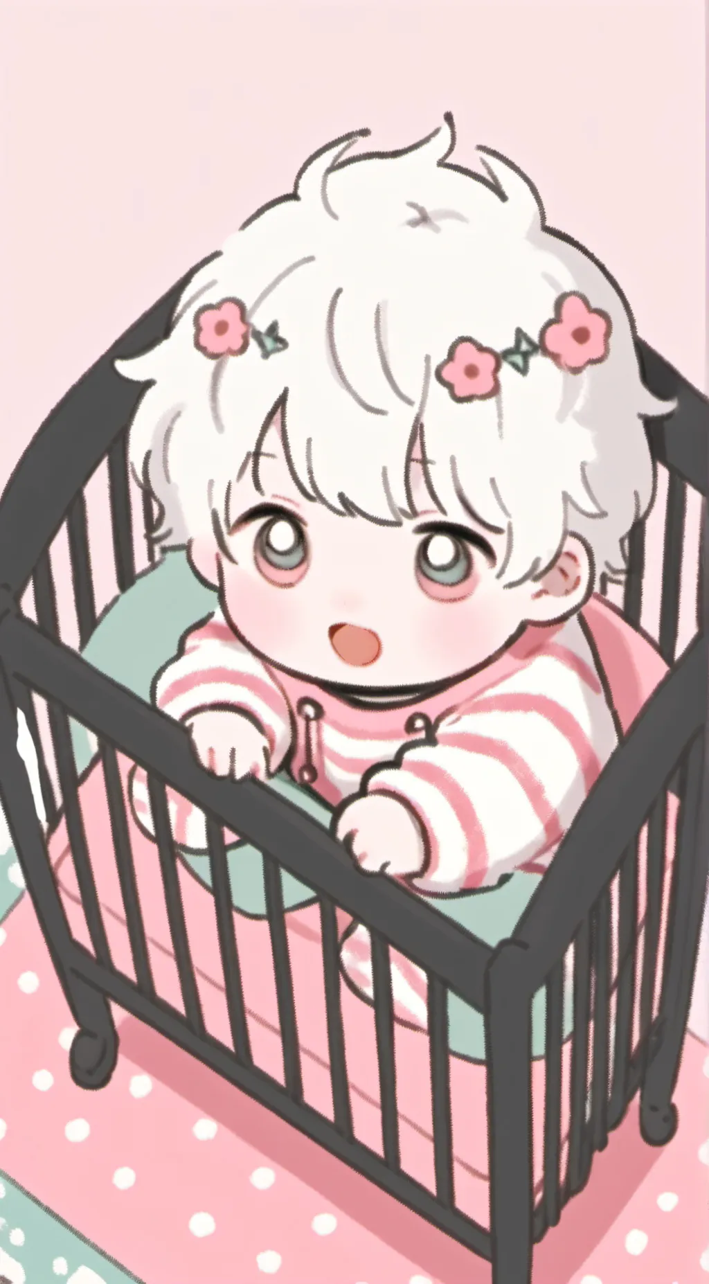 ai character: Baby  background