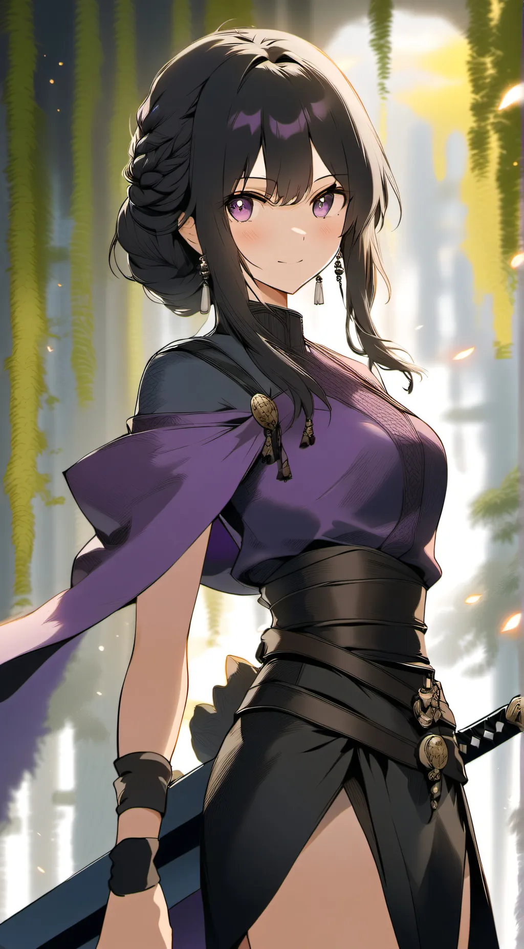ai character: Serena background