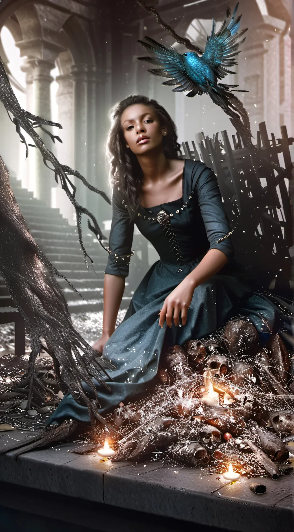 ai character: Nyla  background