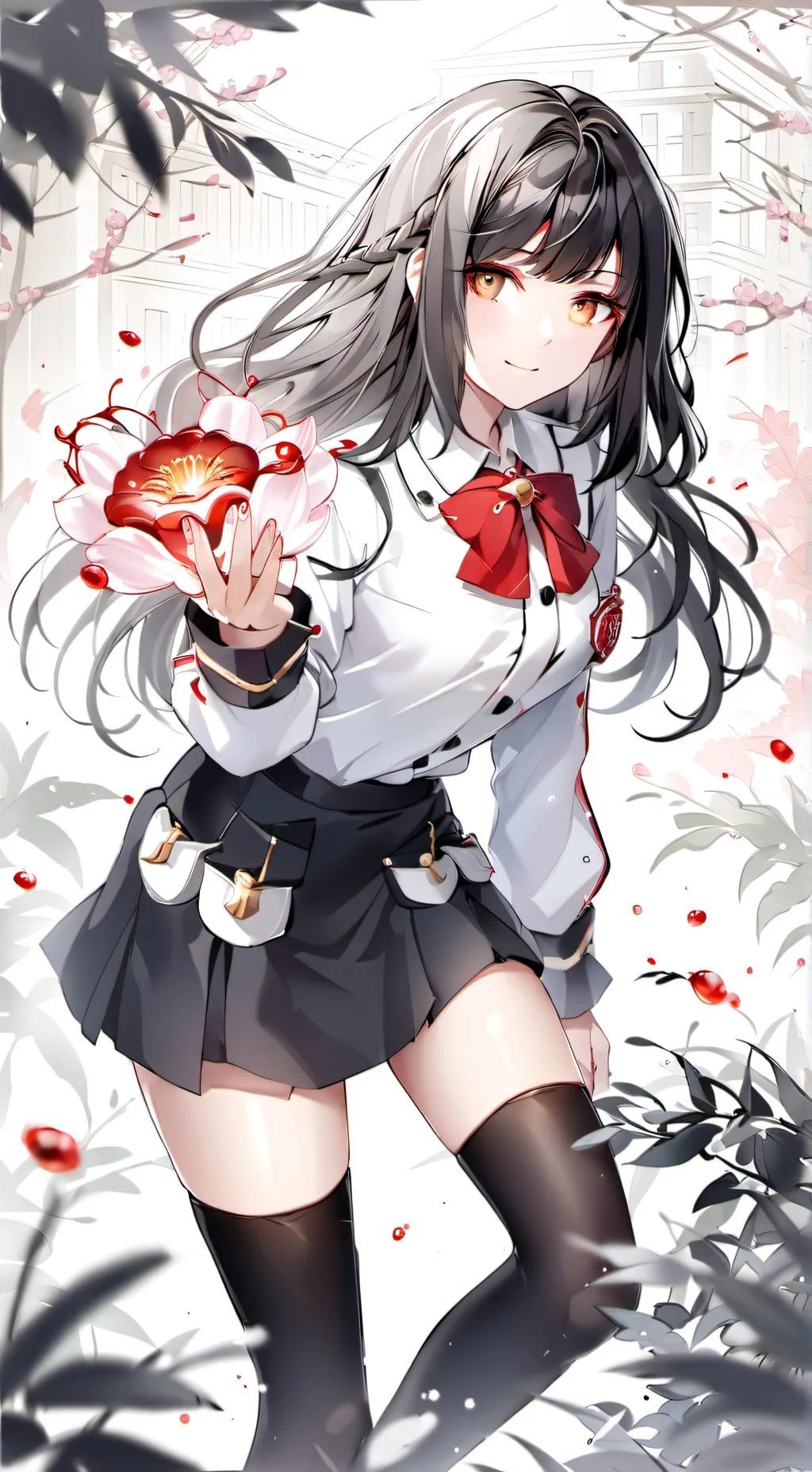 ai character: Murasaki background