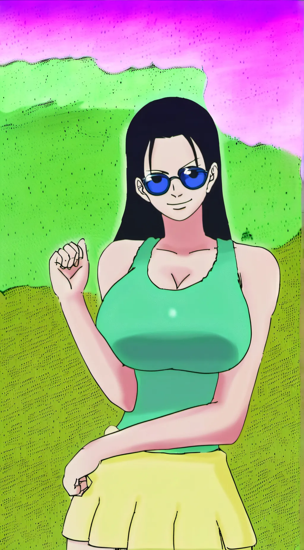 ai character: Nico Robin background