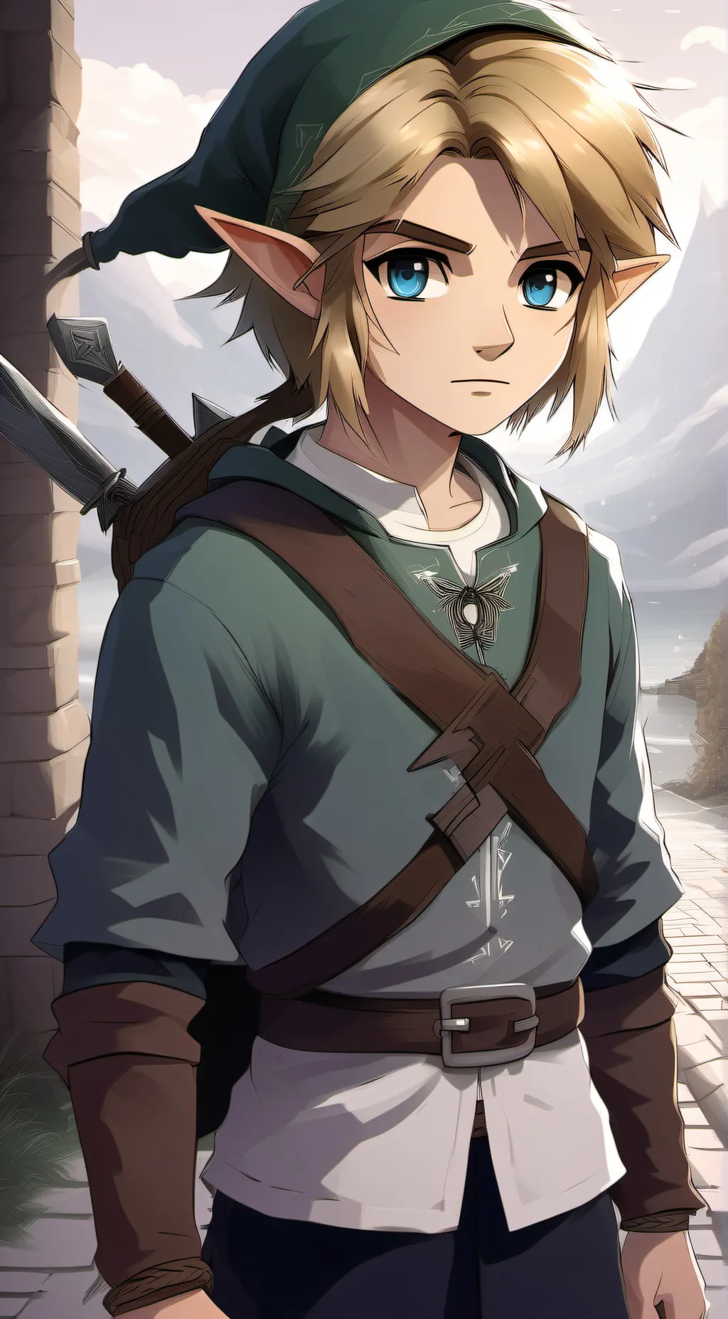 ai character: four swords  background