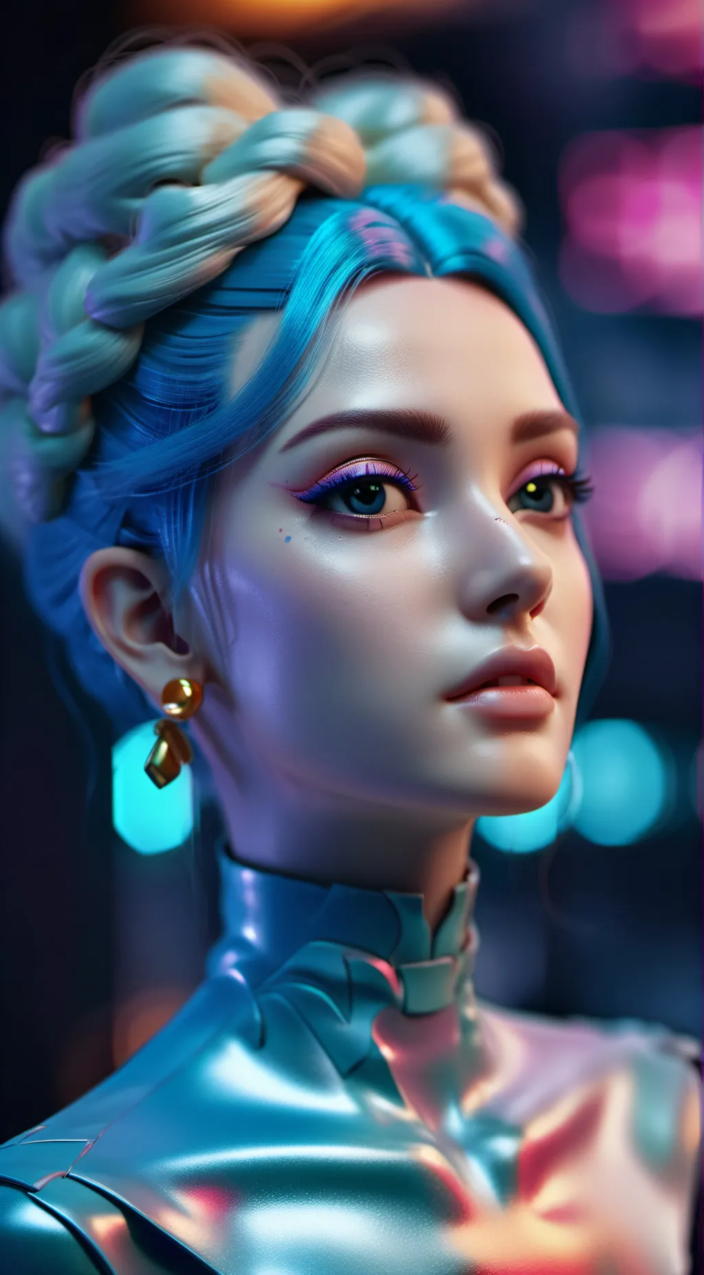 ai character: Angela background