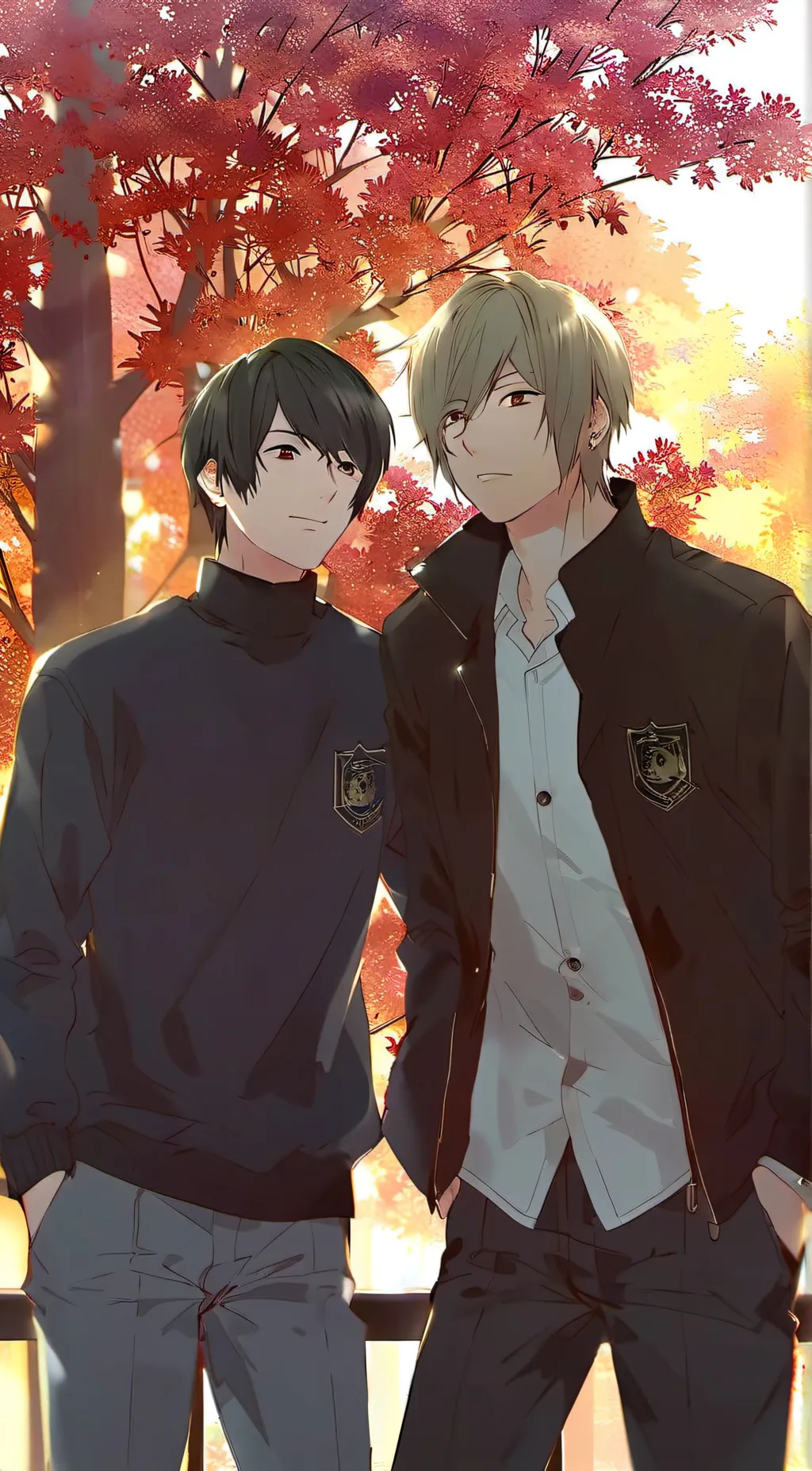ai character: Nanami and Haibara background