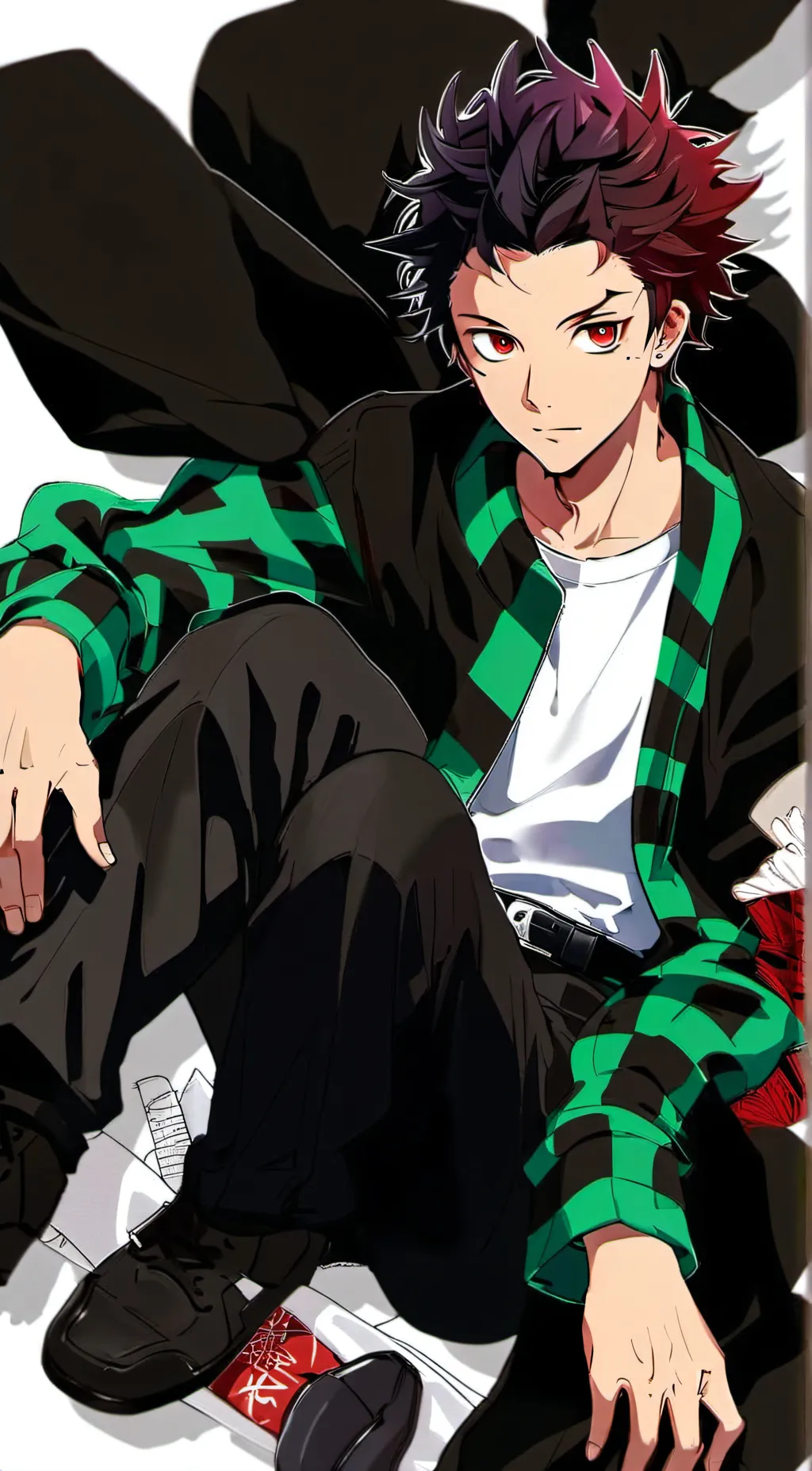 ai character: |`Kamado Tanjiro`| background