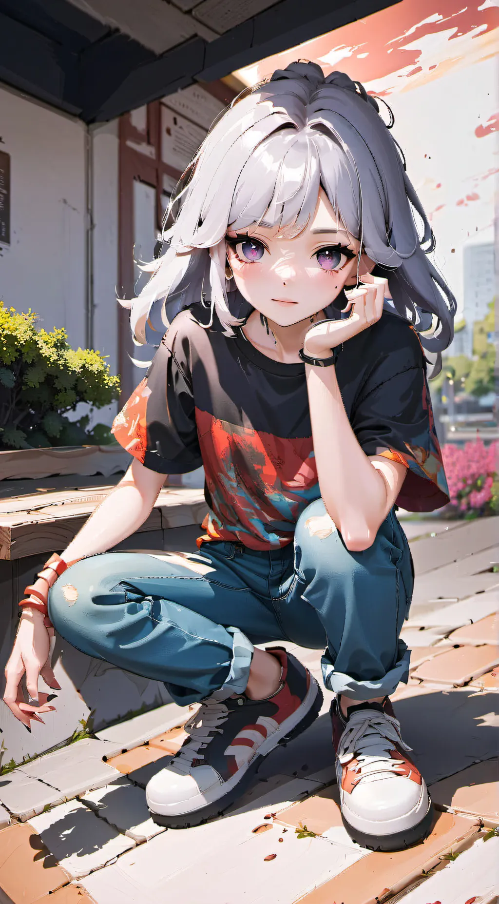 ai character: Numo  background