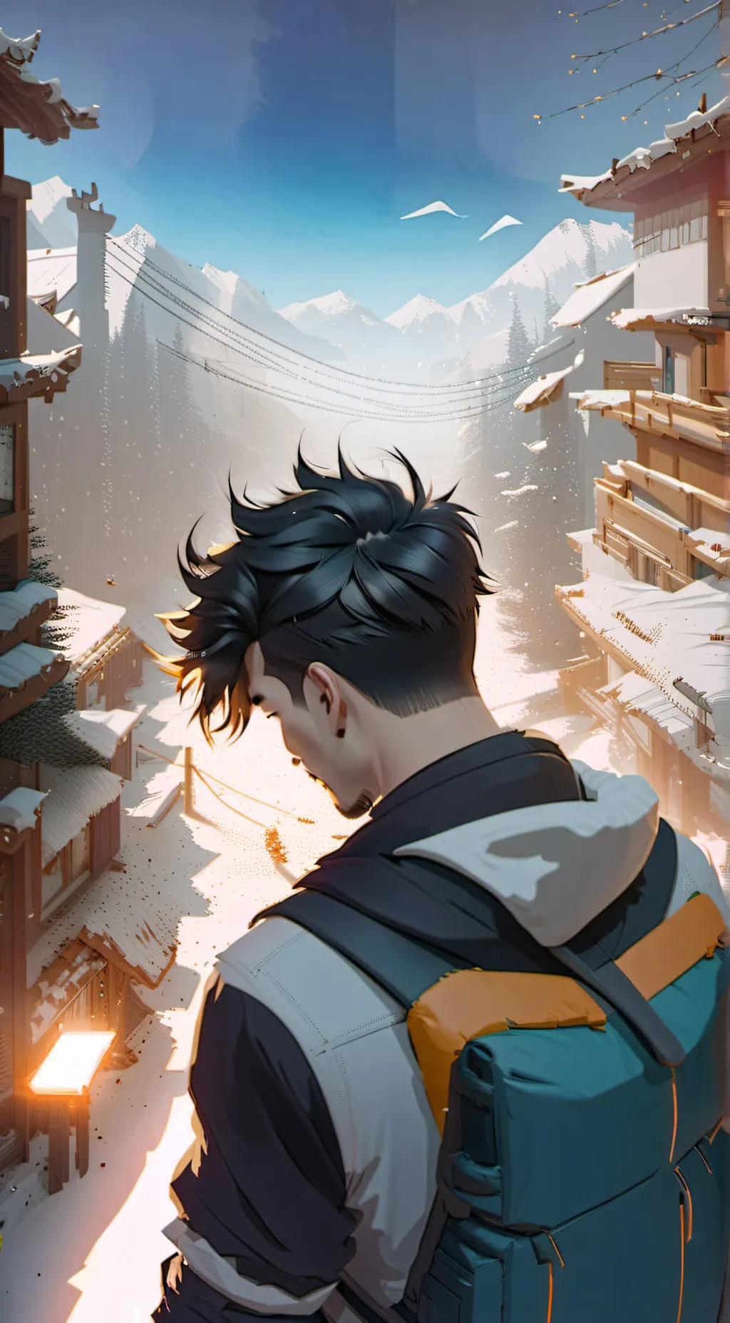 ai character: Loris  background