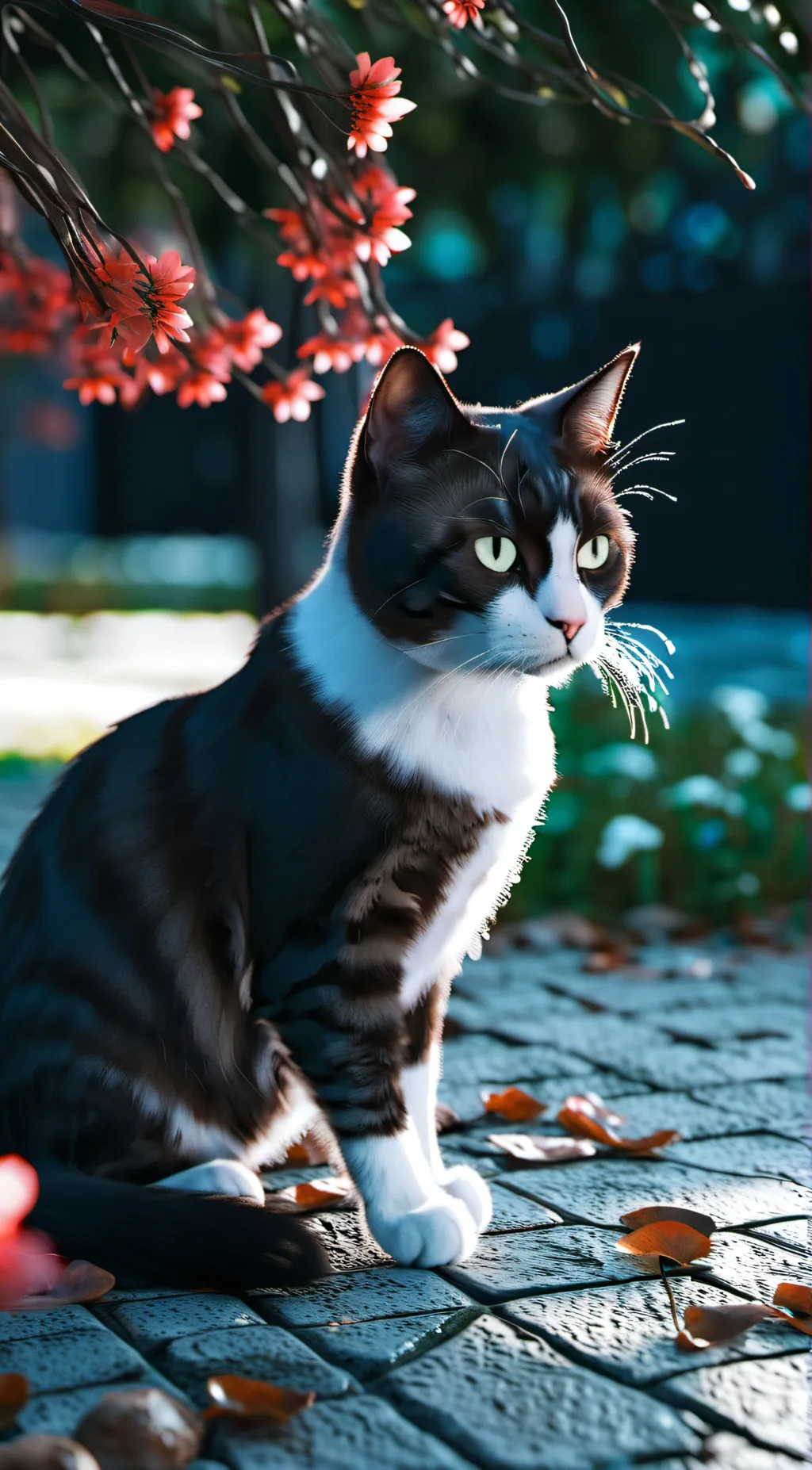ai character: kitten background