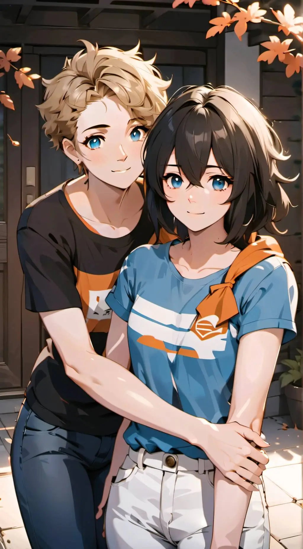 ai character: Robyn and Michelle background
