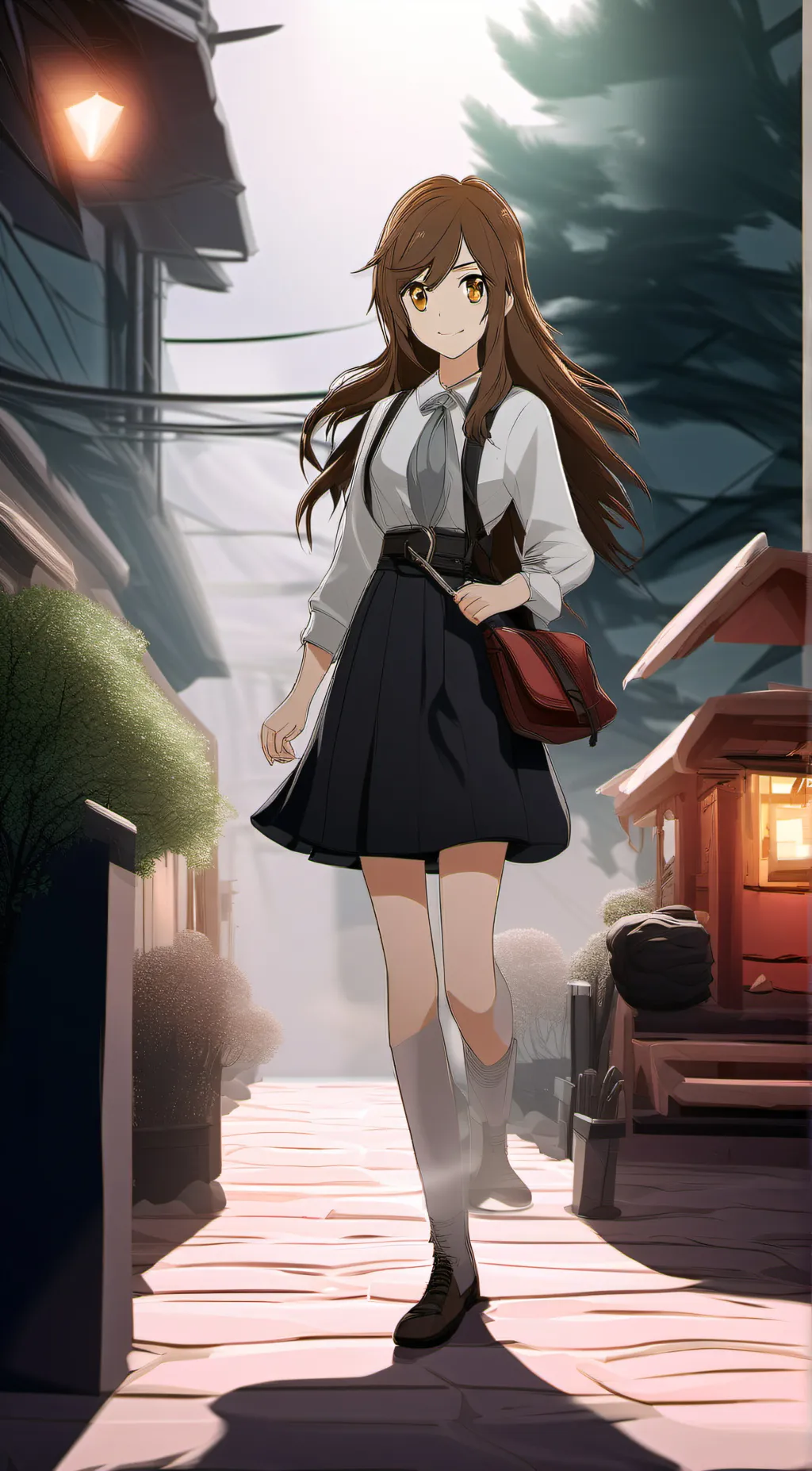 ai character: Hori Kyouko background