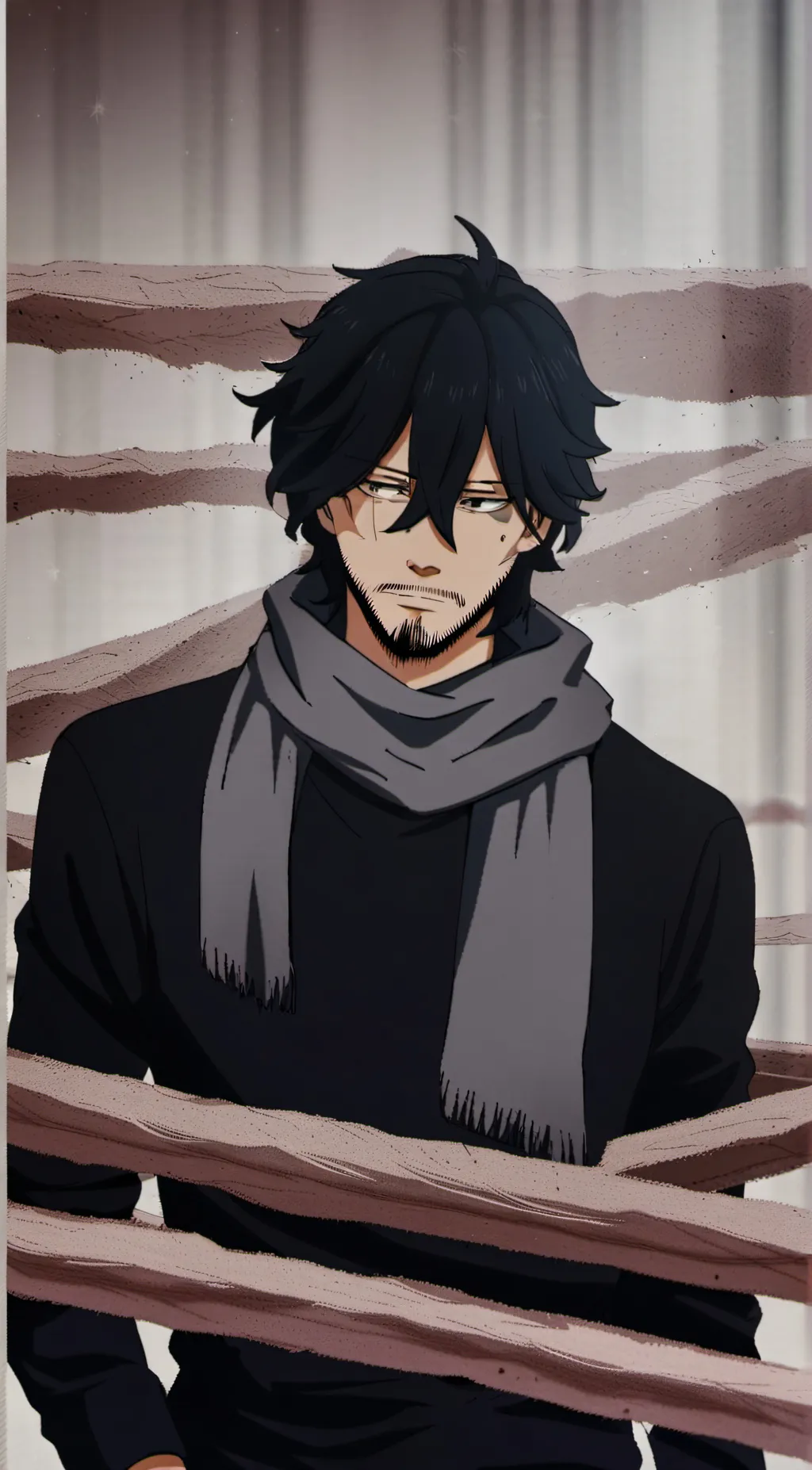ai character: Shouta Aizawa background