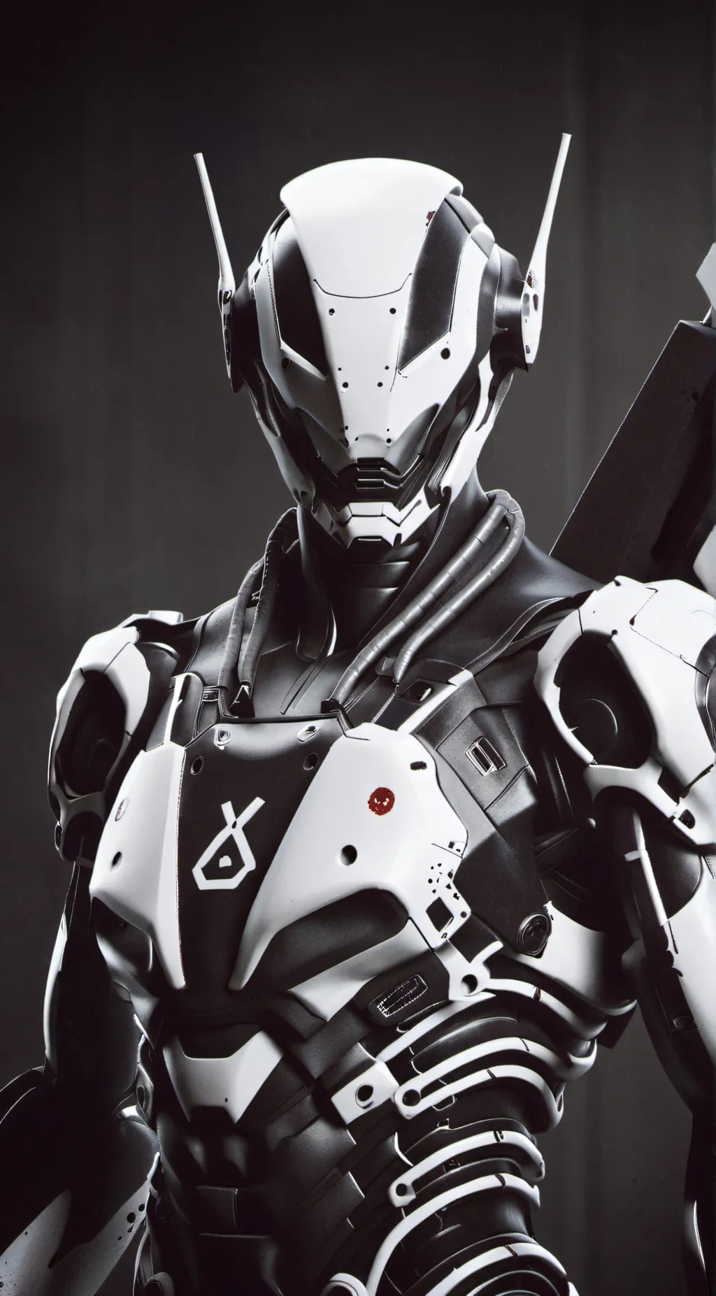 ai character: murder Drones  background